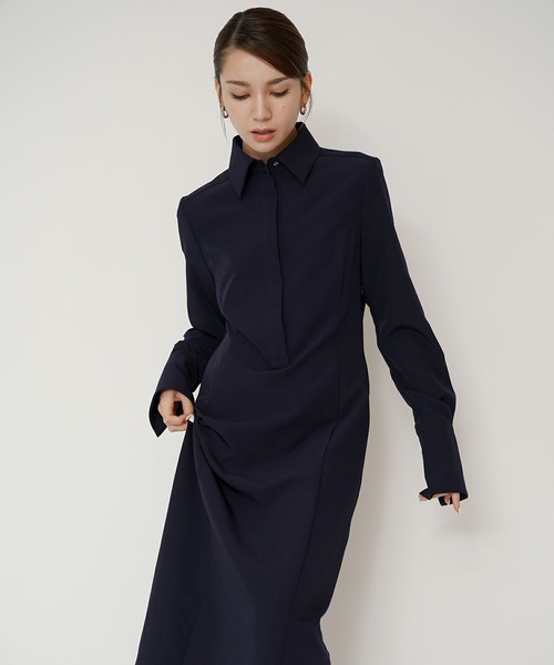 KINO THE KEI ワンピース フィット シャツ ドレス : ZOZOTOWN Yahoo!店