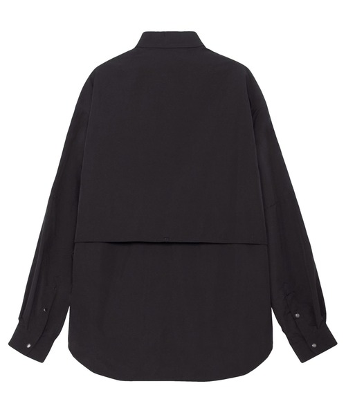 THE NORTH FACE / ロングスリーブエンライドシャツ/S/ナイロン/BLK THE NORTH FACE シャツ L/S ENRIDE SHIRT（ザ・ノース・フェイス