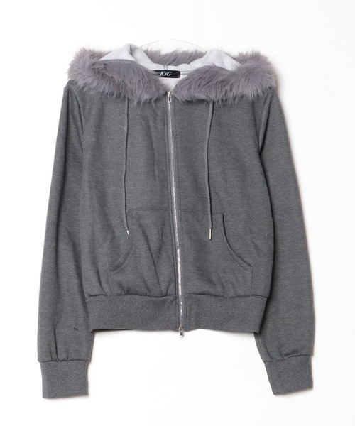 トップス Peguitang Zip Parker KsG パーカー Hoodie Fur Double Zip Parker レディース メンズ