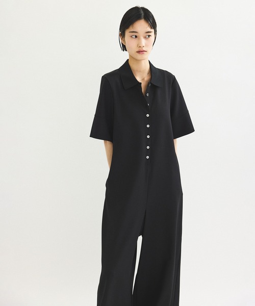 ADAM ET ROPE'」 オールインワン 38 ブラック レディース