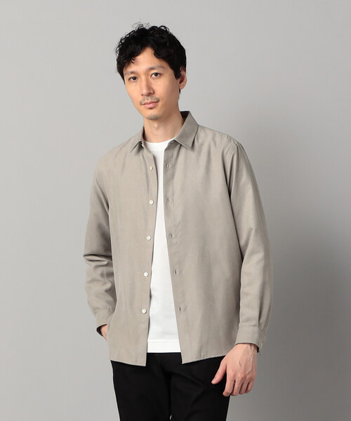 COMME CA MEN（コムサメン） シャツ ビーガンスエード レギュラー