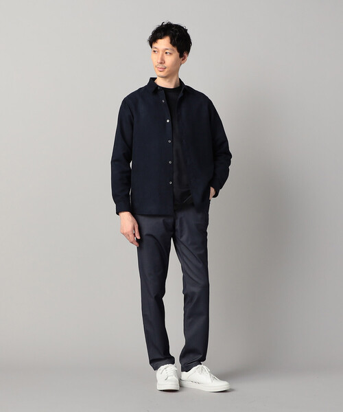 COMME CA MEN（コムサメン） シャツ ビーガンスエード レギュラー