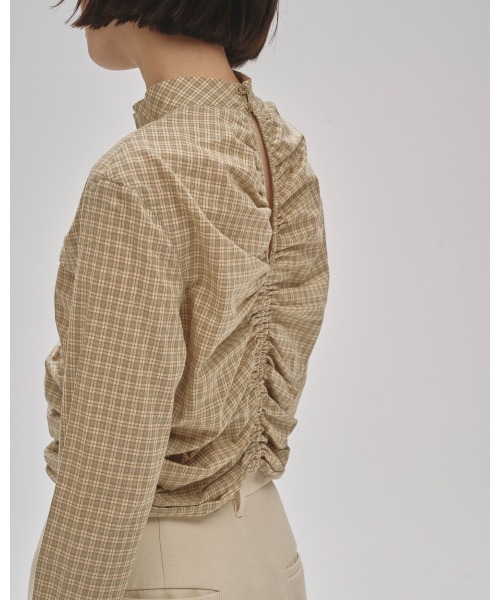 TODAYFUL ブラウス シャツ Checkgather Compact Blouse レディース