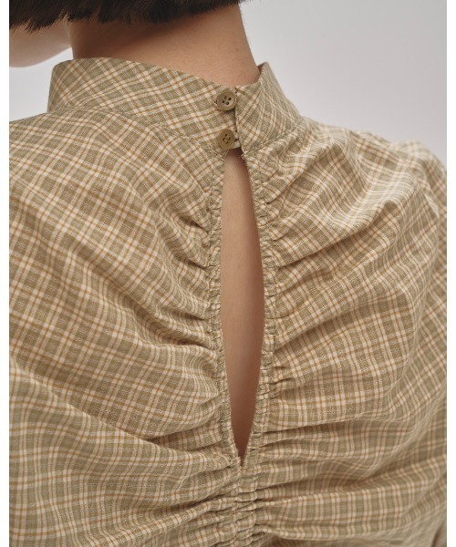 TODAYFUL ブラウス シャツ Checkgather Compact Blouse レディース