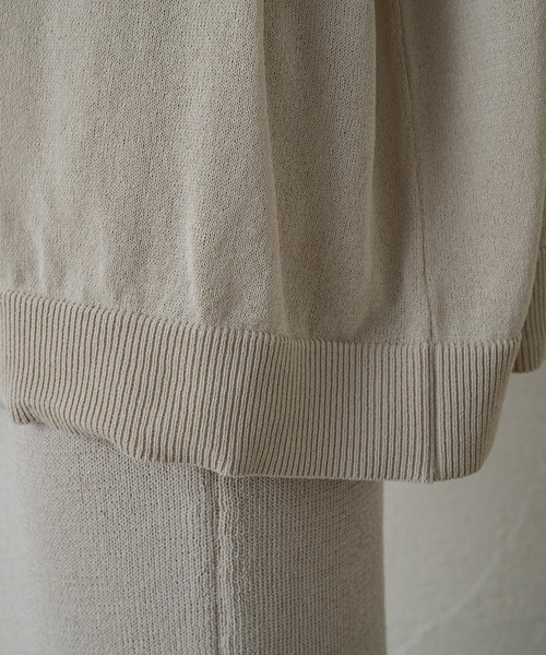 「LOUNGEDRESS」 長袖ニット FREE オフホワイト レディース_画像2