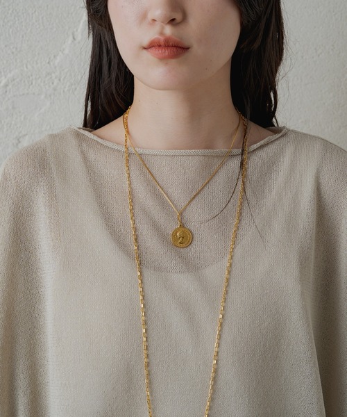 「LOUNGEDRESS」 長袖ニット FREE オフホワイト レディース_画像7