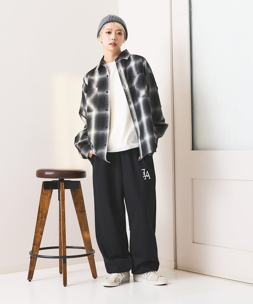 savier ワイドパンツ スウェットパンツ ジャージ 「SAVIER：サビアー