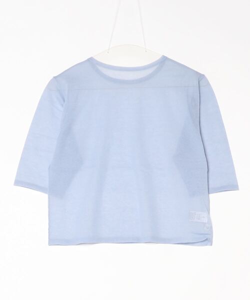 「6」 半袖ニット FREE ブラック レディース_画像2