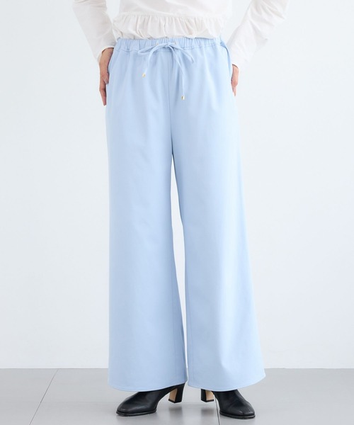 パンツ BARNYARDSTORM / ウォームツイルストレッチワイドパンツ / ハンドウォッシャブル「吸湿発熱」 レディース_7