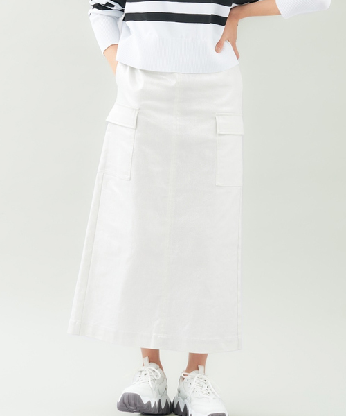 「abahouse mavie」 タイトスカート 36 ゴールド レディース_画像2