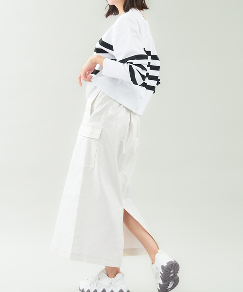 「abahouse mavie」 タイトスカート 36 ゴールド レディース_画像3