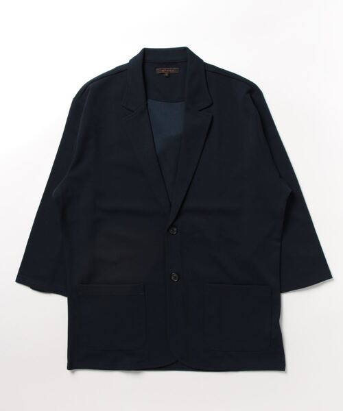 「m.f.editorial」 テーラードジャケット X-LARGE ネイビー メンズ_画像4
