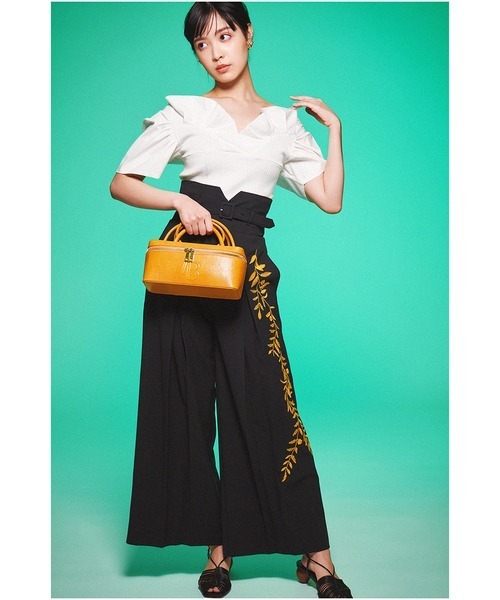 LILY BROWN（リリーブラウン） パンツ 1 ブラック レディース