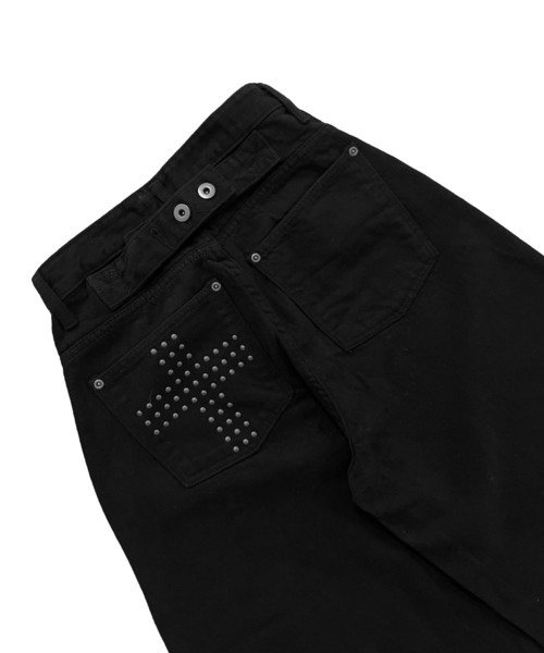 ワイドパンツ パンツ fancy cross strap cotton pt レディース メンズ