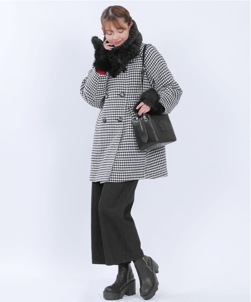 MARY QUANT（マリークヮント） 手袋 マリークワント エコロングファー