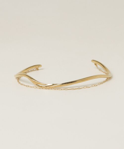 ete（エテ） バングル FREE イエローゴールド レディース : ZOZOTOWN