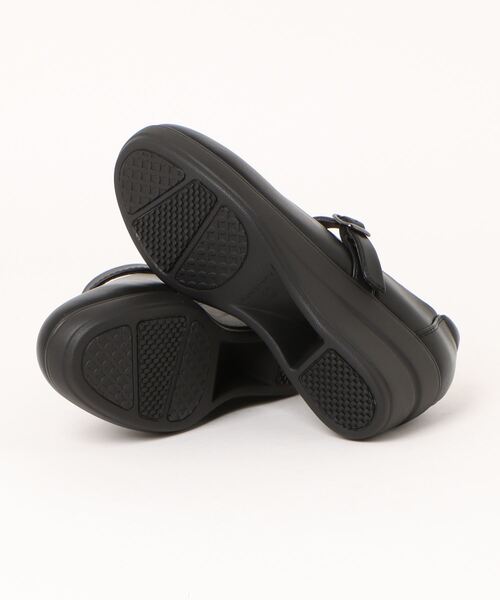 「fuwaraku」 シューズ 22.5cm ブラック レディース_画像3