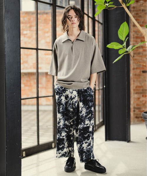 「Casper John」 半袖Tシャツ SMALL ライトグレー メンズ_画像4