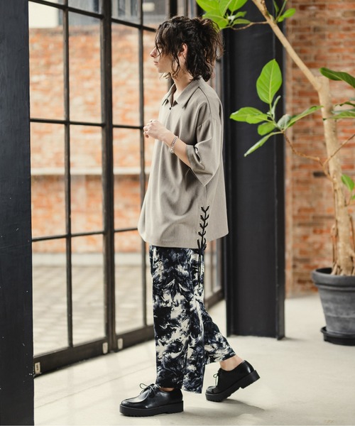 「Casper John」 半袖Tシャツ SMALL ライトグレー メンズ_画像5