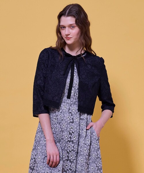 TOCCA（トッカ） カーディガン LACE MEADOW BOLERO ボレロ レディース