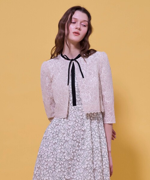 ☆TOCCA☆ボレロカーディガン　M TOCCA（トッカ） カーディガン LACE MEADOW BOLERO ボレロ レディース