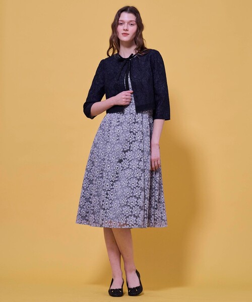 TOCCA トッカ ボレロ丈ジャケット(150-160) フォーマル TOCCA（トッカ） カーディガン LACE MEADOW BOLERO ボレロ レディース