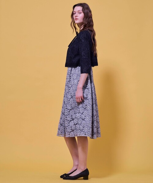 トッカバンビーニ　セレモニードレスブラウスボレロカーディガン3点セット110 TOCCA（トッカ） カーディガン LACE MEADOW BOLERO ボレロ レディース