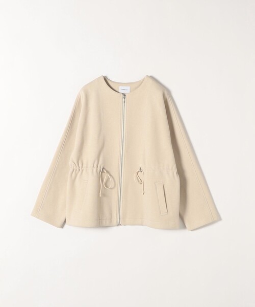 「SHIPS any」 ブルゾン ONE SIZE ベージュ レディース_画像2