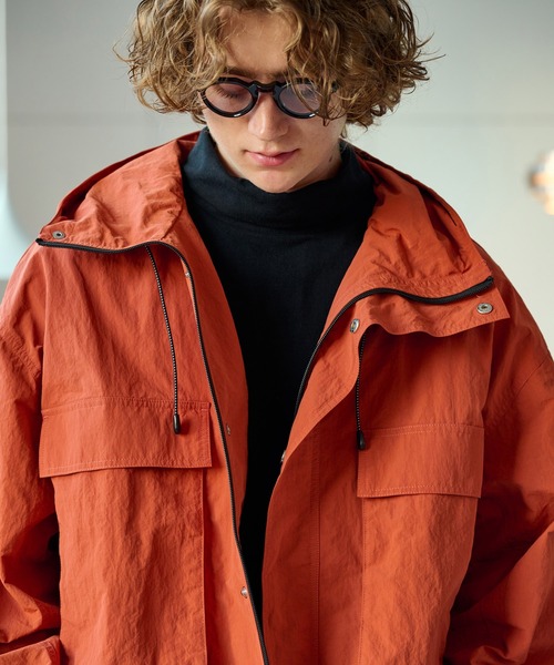 「WETTEMPT」 マウンテンパーカー MEDIUM オレンジ メンズ_画像3