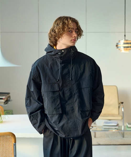 「WETTEMPT」 マウンテンパーカー MEDIUM オレンジ メンズ_画像9