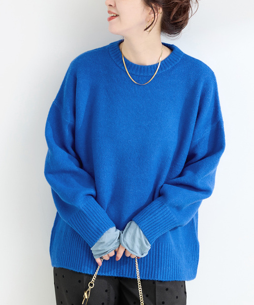 B.C STOCK（ベーセーストック） ニット セーター 「追加」FOXMIXクルー