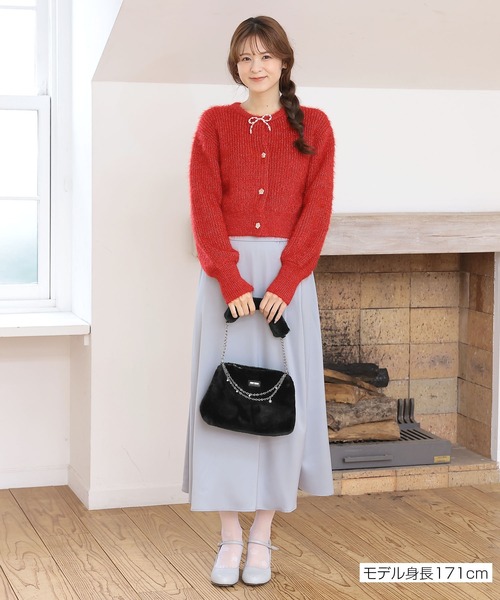 MARY QUANT（マリークヮント） カーディガン マリークワント パール