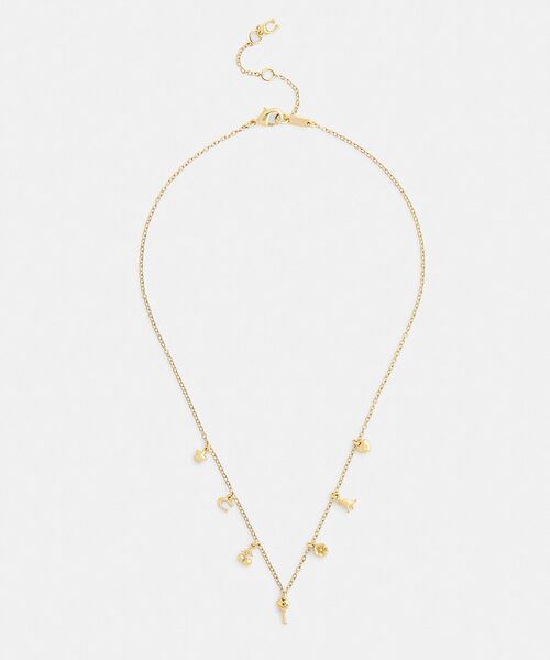 COACH（コーチ） ネックレス ミニ アイコン チャーム ネックレス