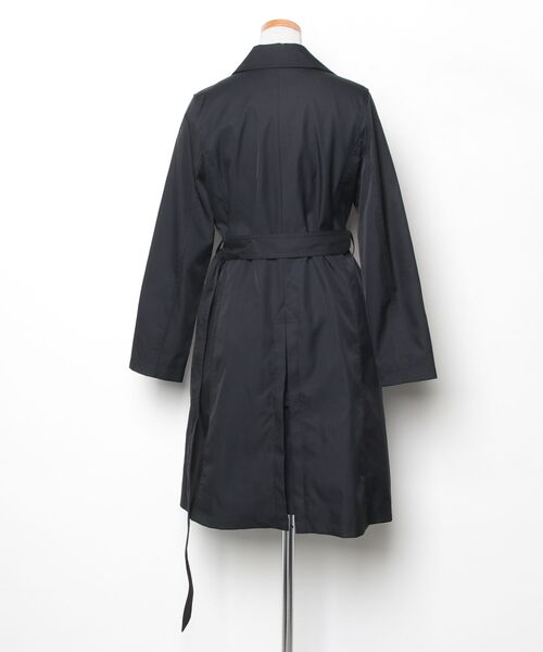 「COMME CA ISM」 トレンチコート SMALL ブラック レディース_画像2