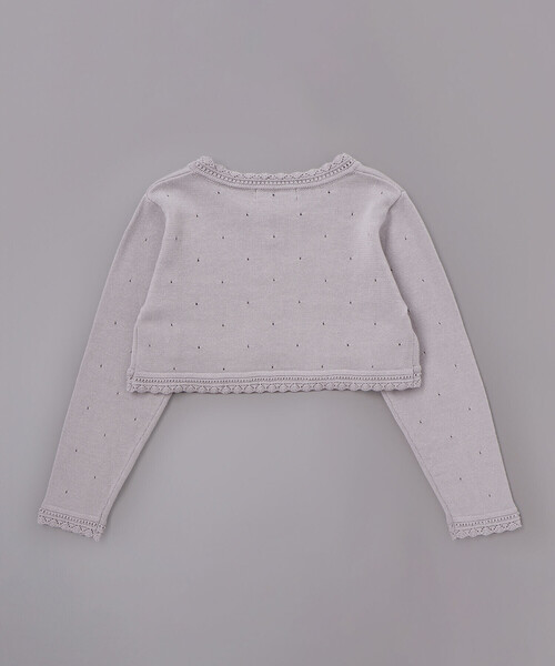 BeBe（ベベ） カーディガン 入学式 卒園式 ニットボレロカーディガン