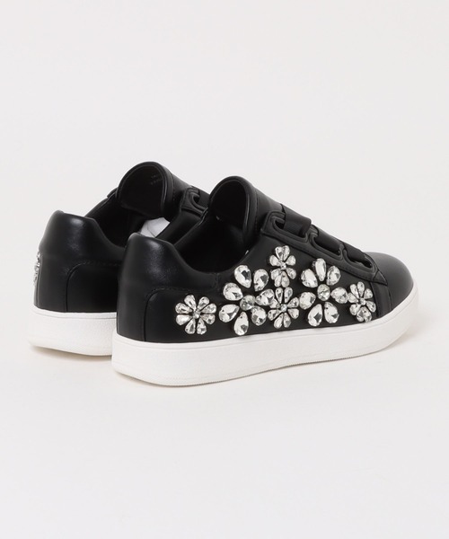jeffrey campbell ブラックリボンスニーカー Jeffrey Campbell（ジェフリーキャンベル） スニーカー フラワー