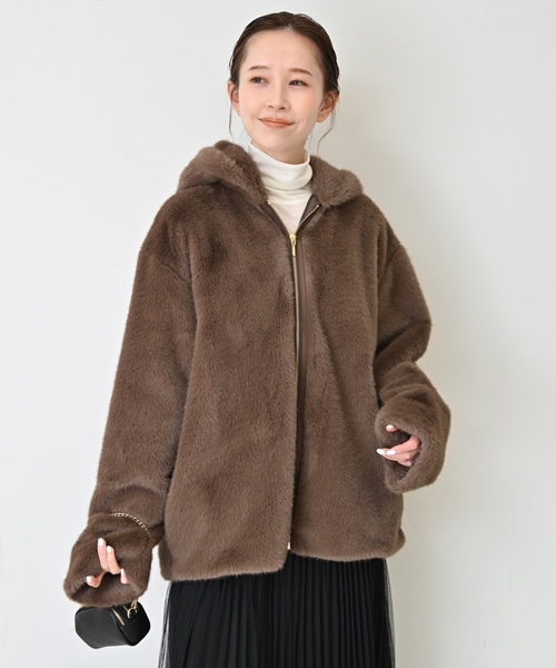 SLOBE IENA（スローブイエナ） ブルゾン 38 ベージュ レディース