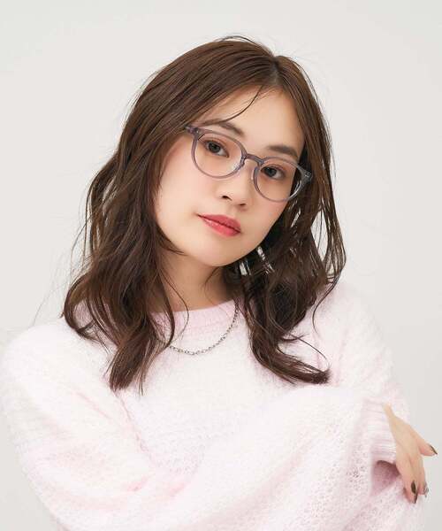 Zoff（ゾフ） 伊達メガネ メガネ 眼鏡 ボストン型 メガネ｜軽量 柔軟性