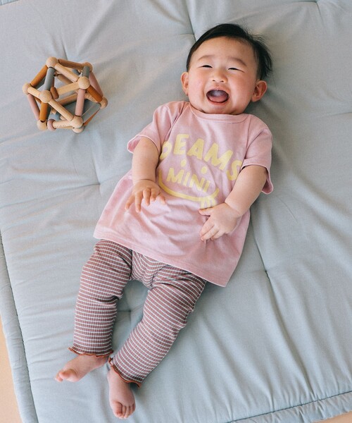 BEAMS mini（ビームス ミニ） tシャツ 「WEB限定」ベビー スマイル T