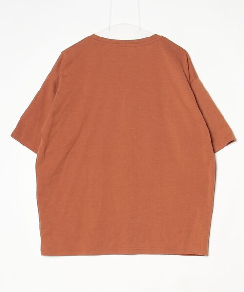 「ADRER」 半袖Tシャツ SMALL ブラウン メンズ_画像2