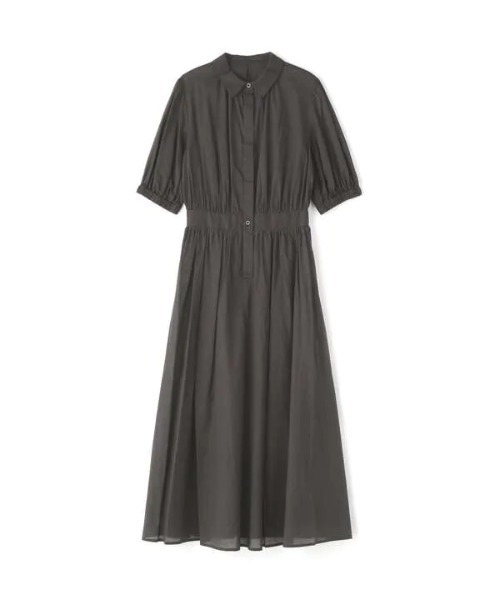 「N.(N. Natural Beauty Basic)」 シャツワンピース SMALL グレー レディース_画像4