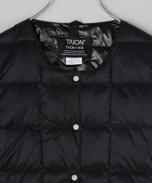 「FREAK'S STORE」 ダウンジャケット LARGE ブラック レディース_画像5