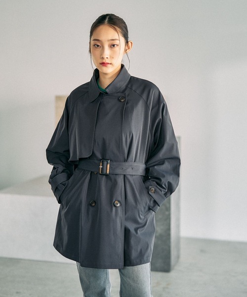 LEPSIM（レプシィム） トレンチコート コート ハーフトレンチコート
