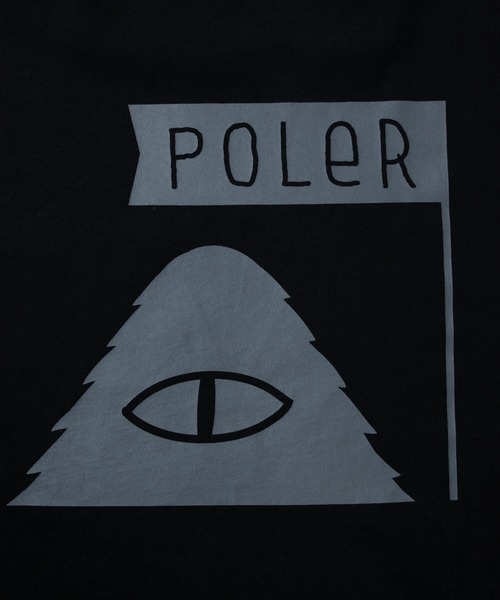 「POLeR」 長袖Tシャツ MEDIUM ホワイト メンズ_画像9