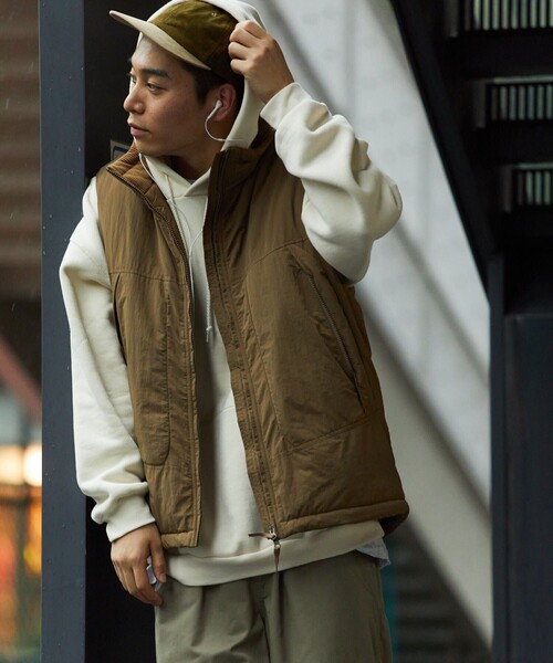 FREAK'S STORE（フリークスストア） ベスト LARGE ベージュ メンズ