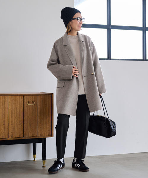 FRAMeWORK（フレームワーク） スラックス パンツ 「追加」T/R両面起毛