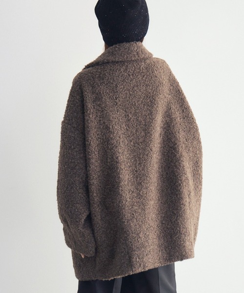 「RETRO GIRL」 チェスターコート FREE ブラック レディース_画像3