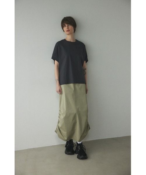 「BLACK BY MOUSSY」 半袖カットソー FREE ブラック レディース_画像3