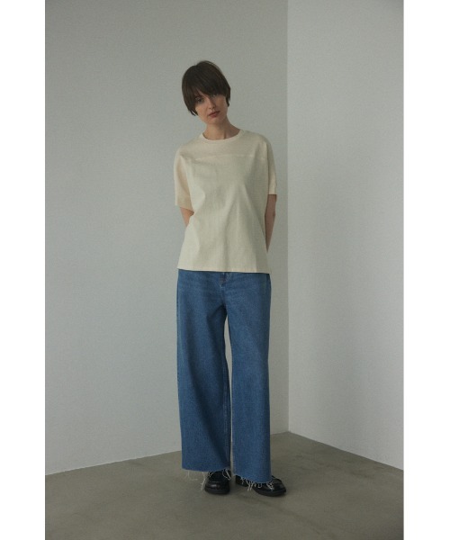 「BLACK BY MOUSSY」 半袖カットソー FREE ブラック レディース_画像9