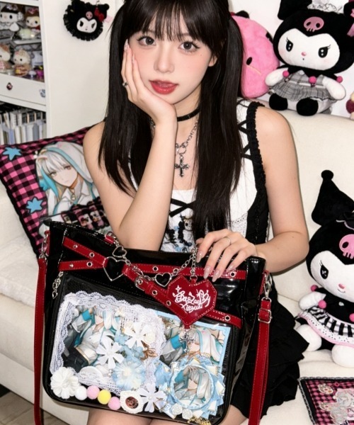 gossip!ロサンゼルス ショルダーバッグ バッグ 「Y2Kガーリー」3カラー